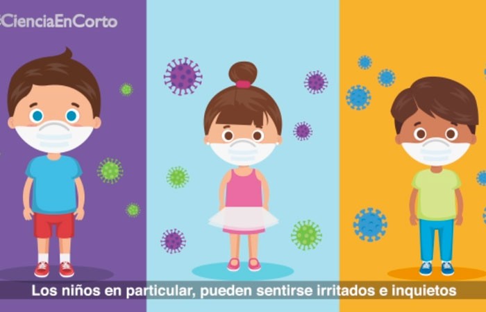 Cubrebocas en niños